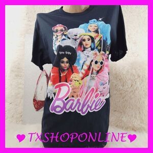 ❣️❣️ {BARBIE} Black {Fashion girls} women’s T-Shirt ❣️❣️ NEW